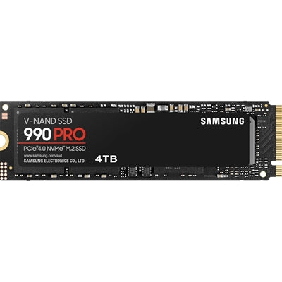 Samsung 990 PRO 4TB NVMe M.2 SSD PCIe Gen4 - 7450MB/s Samsung 990 PRO 4TB NVMe M.2 SSD PCIe Gen4 - 7450MB/s